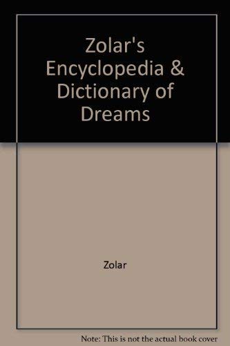 Beispielbild fr Zolar's encyclopedia & dictionary of dreams zum Verkauf von Wonder Book