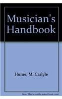 Stock image for The Musicians Handbook with CD for sale by dsmbooks