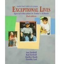 Stock image for Student Study Guide to Accompany Exceptional Lives: Special Education in Today's Schools for sale by ThriftBooks-Dallas