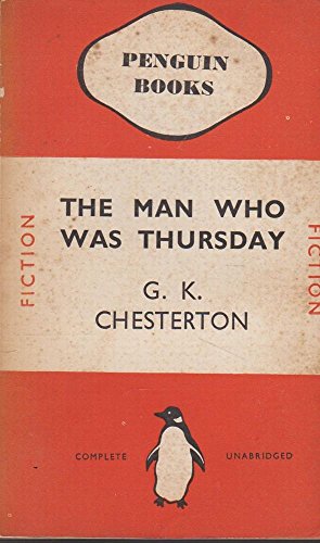 Imagen de archivo de The Man Who Was Thursday a la venta por Better World Books