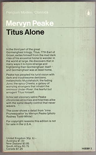 Stock image for Titus Alone for sale by Better World Books