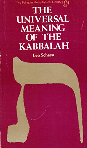 9780140036145: The Universal Meaning of the Kabbalah