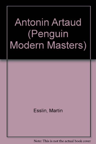 9780140043686: Antonin Artaud (Modern Masters)