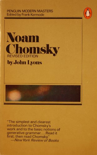 9780140043709: Noam Chomsky (Penguin Modern Masters)