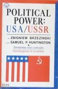 Beispielbild fr Political Power: USA USSR zum Verkauf von Wonder Book