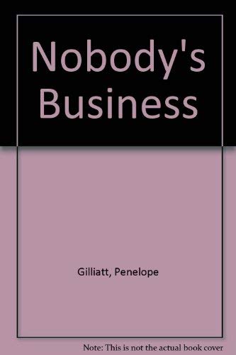 9780140045987: Nobody's Business