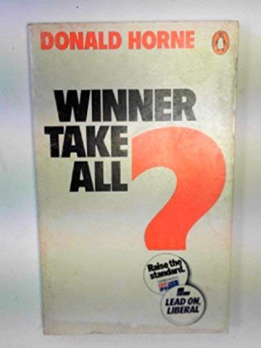 Stock image for Winner Take All? (An Australian original) for sale by Ergodebooks