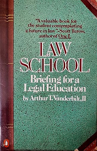 Stock image for Law School: Briefing for a Legal Education for sale by Wonder Book