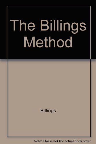 Stock image for Billings Method for sale by Book Express (NZ)