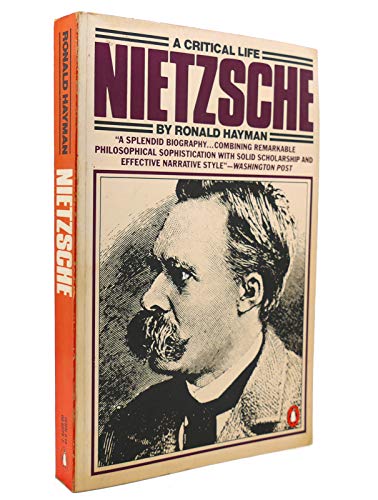 Beispielbild fr Nietzsche: A Critical Life zum Verkauf von BooksRun