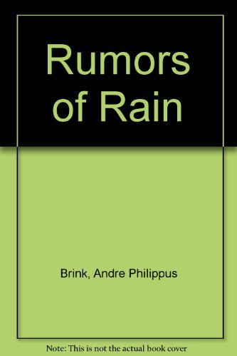 Stock image for Rumors of Rain for sale by Wonder Book