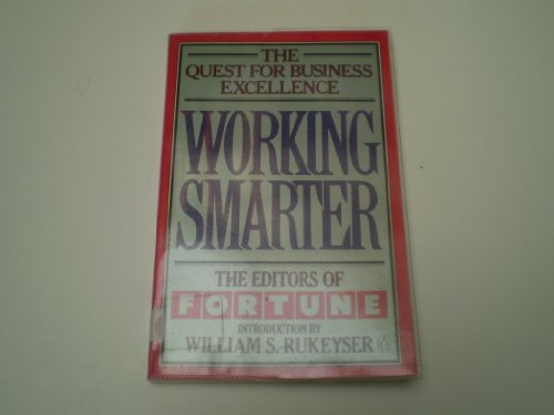 Beispielbild fr Working Smarter zum Verkauf von Wonder Book