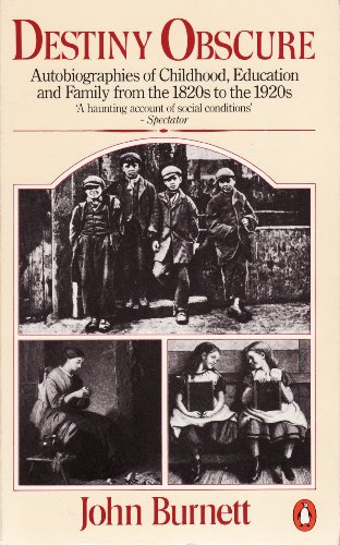 Imagen de archivo de Destiny Obscure : Autobiographies Childhood educ Family From 1820's 1920's a la venta por Better World Books