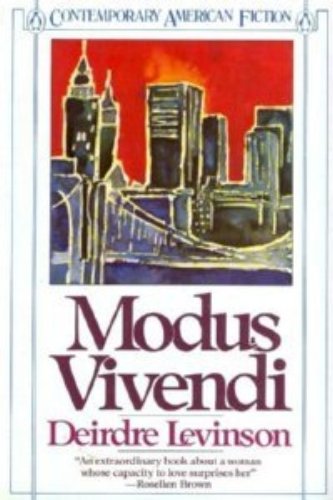 Stock image for Modus Vivendi (Contemporary American Fiction) for sale by Montclair Book Center