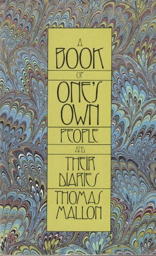 Beispielbild fr Book of One's Own : People and Other Diaries zum Verkauf von Better World Books