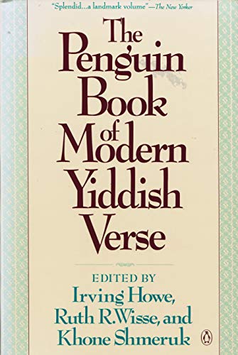 9780140094725: The Penguin Book of Modern Yiddish Verse