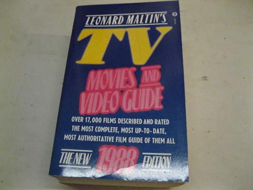 9780140106664: Leonard Maltin's Tv Movies & Video Guide: The New 1988 Edition