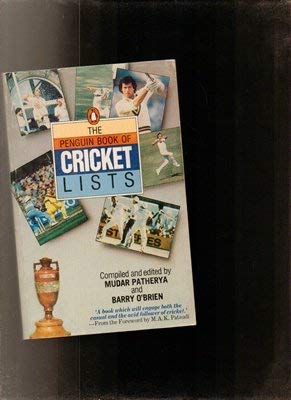 Stock image for The Penguin Book of Cricket Lists for sale by Wonder Book