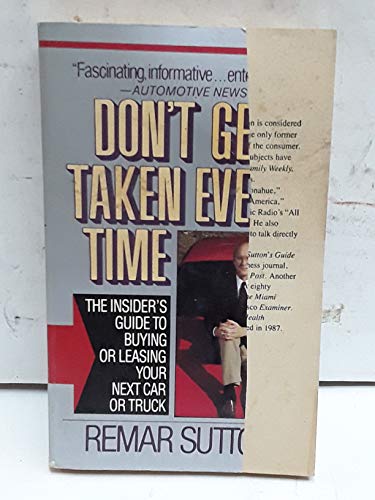 Stock image for Don't Get Taken Every Time: Third Edition for sale by SecondSale