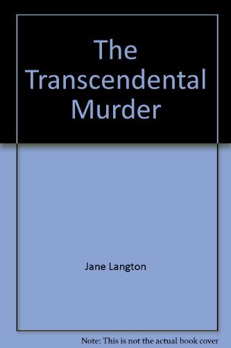 Beispielbild fr The Transcendental Murder zum Verkauf von Better World Books