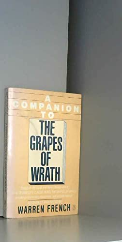 Beispielbild fr A Companion to the Grapes of Wrath zum Verkauf von Better World Books