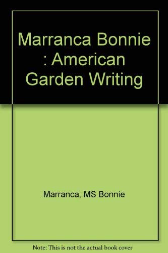 Beispielbild fr American Garden Writing zum Verkauf von Wonder Book