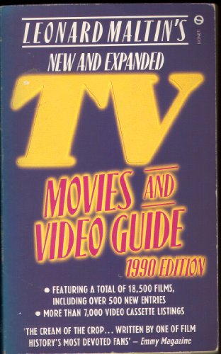 Stock image for Leonard Maltin's Tv Movies & Video Guide: The New 1990 Edition for sale by AwesomeBooks