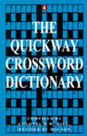 Imagen de archivo de Quickway Crossword Dictionary a la venta por Better World Books