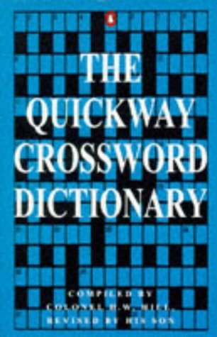 9780140130355: Quickway Crossword Dict