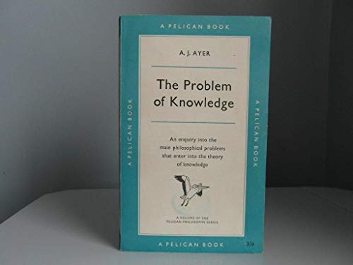 Beispielbild fr The Problem of Knowledge zum Verkauf von ThriftBooks-Dallas