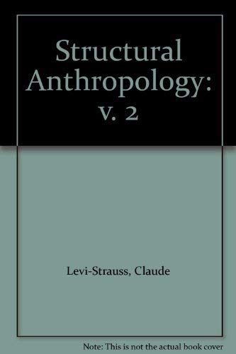 Beispielbild fr Structural Anthropology (Volume 2) zum Verkauf von Anybook.com