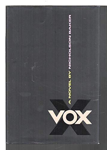 Stock image for Vox for sale by Better World Books