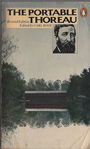 Beispielbild fr The Portable Thoreau Penguin C zum Verkauf von SecondSale