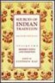 Sources of Indian Tradition: Vol 1