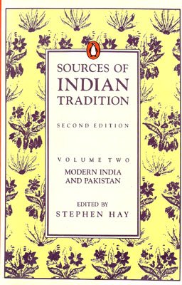 9780140154627: Sources of Indian Tradition: Vol 2