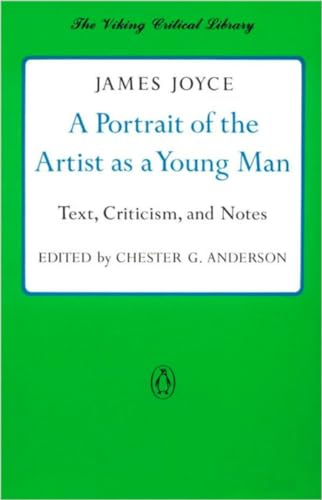 Imagen de archivo de A Portrait of the Artist as a Young Man: Text, Criticism, and Notes (Critical Library, Viking) a la venta por Off The Shelf