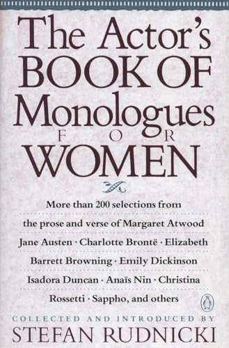 Beispielbild fr The Actor's Book of Monologues for Women: From Non-Dramatic Sources zum Verkauf von Revaluation Books