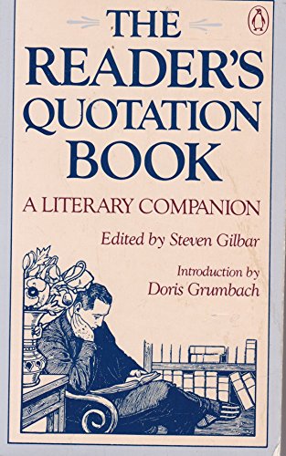 9780140158397: Reader's Quotation Book: A Literary Companion