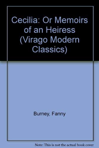 Stock image for Cecilia (Virago Modern Classics) for sale by Wonder Book