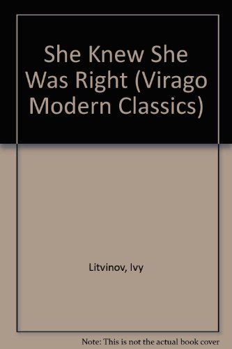 Beispielbild fr She Knew She Was Right (Virago Modern Classics) zum Verkauf von Kennys Bookstore