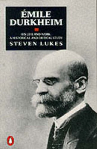 9780140172201: Emile Durkheim: His Life and Work