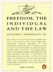 Stock image for Freedom The Individual And The Law 2nd Edition for sale by SecondSale