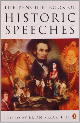 Stock image for The Penguin Book of Historic Speeches for sale by Wonder Book
