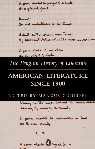 Stock image for The Penguin History of Literature: American Literature Since 1900 v. 9 (Penguin History of Literature, Vol 9) for sale by Greener Books