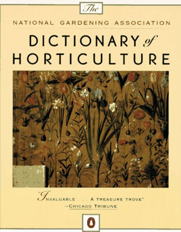 Beispielbild fr The Dictionary of Horticulture zum Verkauf von Better World Books