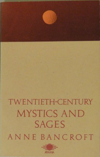 Beispielbild fr Twentieth Century Mystics and Sages zum Verkauf von SecondSale