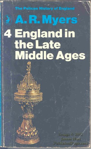 Imagen de archivo de England in the Late Middle Ages: Volume 4 (Hist of England, Penguin) a la venta por Wonder Book