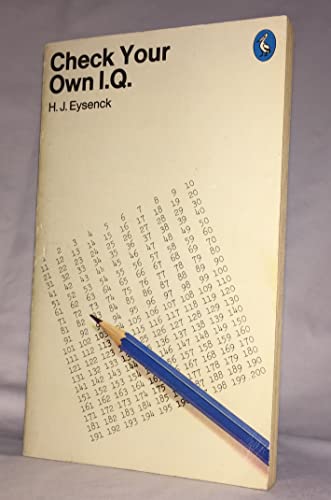 Imagen de archivo de Check Your Own I. Q. a la venta por Booked Experiences Bookstore