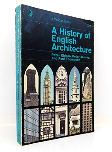 Imagen de archivo de A History of English Architecture a la venta por Ergodebooks