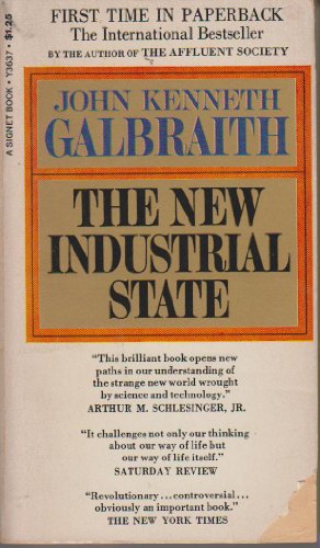 Imagen de archivo de The New Industrial State a la venta por WorldofBooks